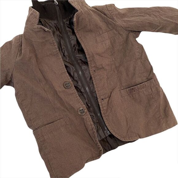 •Kenneth Cole• Brown Corduroy Baby Boy Blazer - Picture 2 of 11